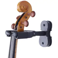 Практичный Дизайн настенный скрипка Альты вешалка крючок Прочный деревянное основание скрипки вешалка домашней студии вешалка настенная