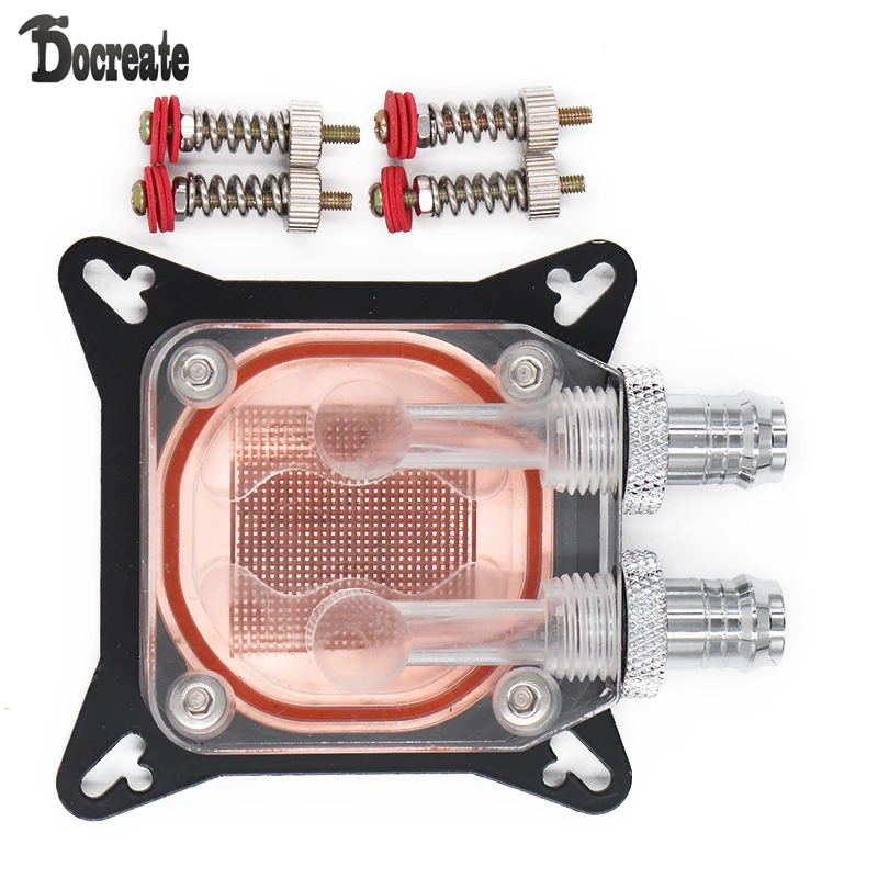 

GPU Water Cooling Block PC Copper High Performance Liquid Cooler AMD NVIDIA W40