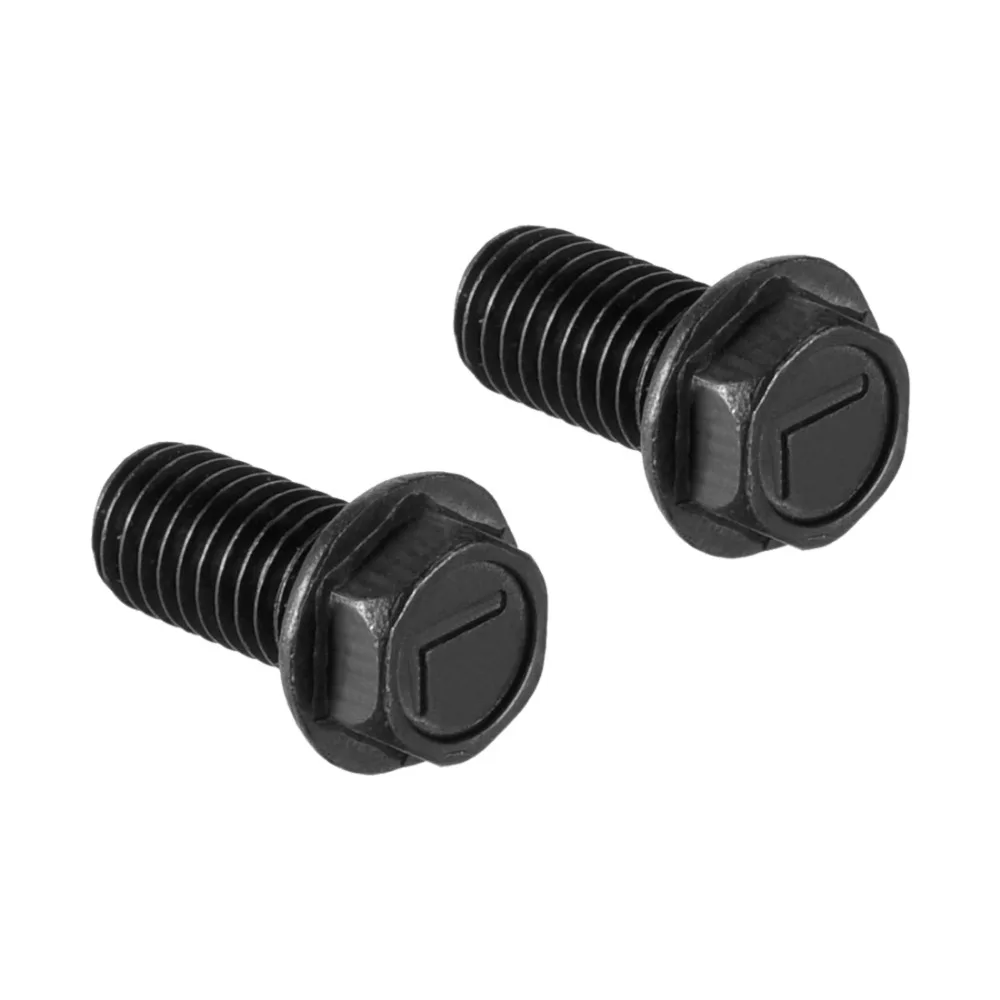 Uxcell 2 шт./лот Шестигранная головка M8x16mm M10x20mm M10x25mm шестигранные фланцевые болты