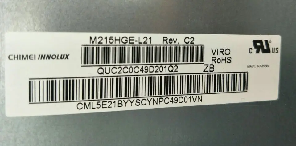 100% оригинальный новый одноэкранный фотоаппарат Chi Mei M215HGE-L21 L23 B340 C440 C445 C455 C460 |