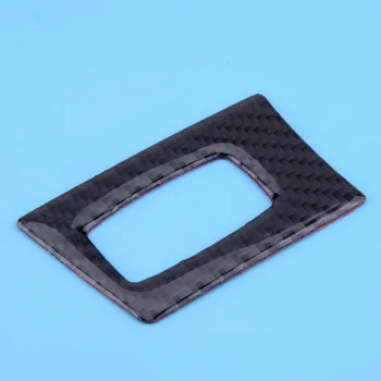 

DWCX Car Inner Carbon Fiber Ignition Switch Key Hole Cover Trim Frame Decal Fit For BMW 3 Series E90 2007 2008 2009 2010 2011