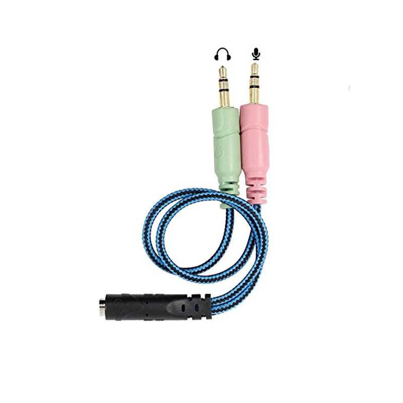 Buy Headset Splitter Cable for PC 3.5mm Jack