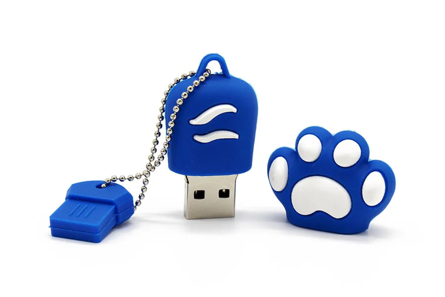 TEXT ME 64GB мультфильм М Кот коготь usb флеш-накопитель usb 2,0 4GB 8GB 16GB 32GB флешка, подарок usb