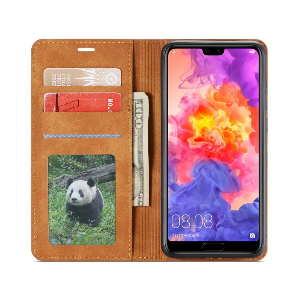 Кожаный флип чехол P20 Lite для Huawei Pro кожаный Бумажник телефона Mate 20 чехлы