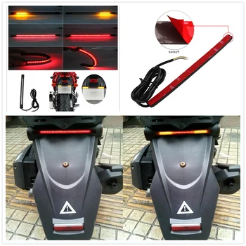 

Motorcycle LED Tail lamp Plate Light Brake Stop Turn Signal Strip for Ducati R 797 Ducati ST4S Scrambler Desert