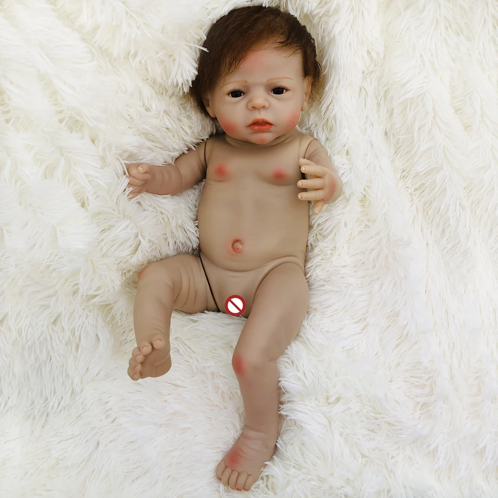 OtardDoll 22 дюймов Reborn baby doll 55 см полностью силиконовые реалистичные куклы-реборн Bonecas милая девочка для подарка на день рождения