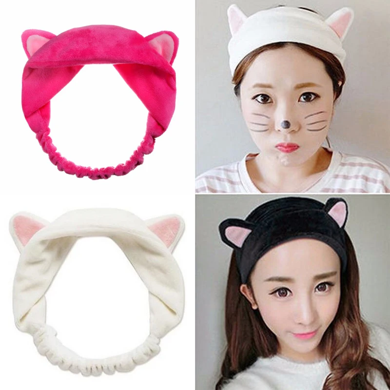 Vopregezi 1pcs Fashion Elastic Hair Bands for Hairstyles Cute Ears Hair Rope Ring Beauty Headwear Hair Braiding Tools for Women Vopregezi 1pcs Fashion Elastic Hair Bands for Hairstyles Cute Ears Hair Rope Ring Beauty Headwear Hair Braiding Tools for Women
