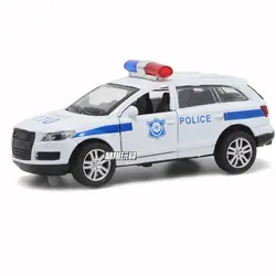Для Audi Q7 110 политической модель автомобиля игрушка Мульти-Функция 119 пожарная машина литая игрушка авто автомобиль задерживаете