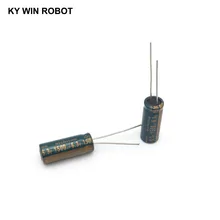 10 шт алюминиевый электролитический конденсатор 1500 мкФ 6,3 В 8*20 мм frekuensi tinggi радиальный электролитический конденсатор