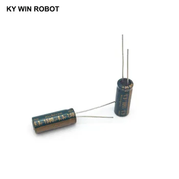 

10 pcs Aluminum electrolytic capacitor 1500 uF 6.3 V 8 * 20 mm frekuensi tinggi Radial Electrolytic kapasitor
