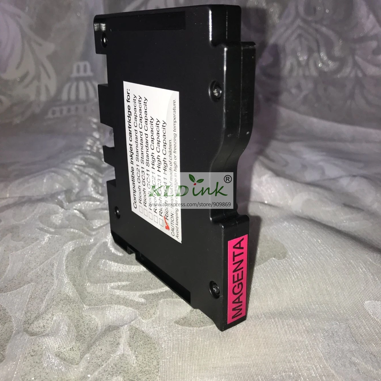 

GC41HM, GC41MH Geljet ink [Pigment ink] cartridge for IPSiO SG3120B, SG3110, SG3100 printer