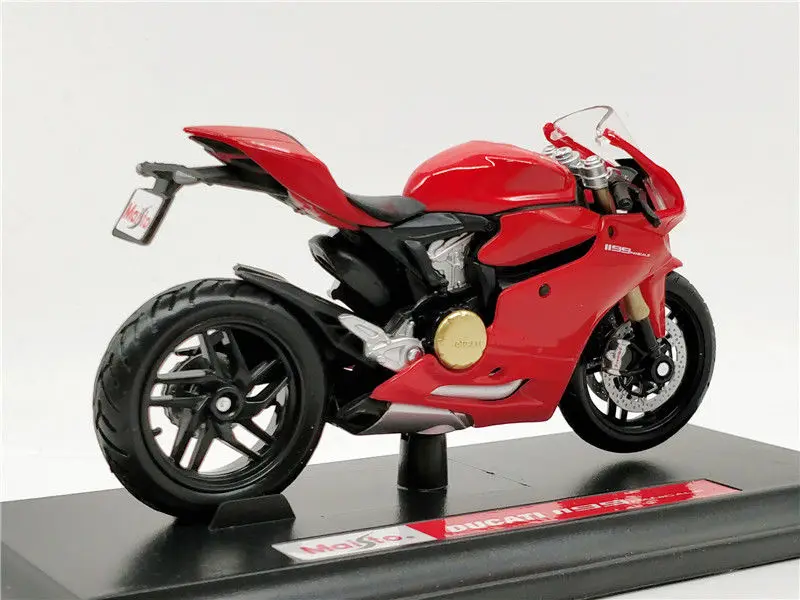 Maisto 1:18 Ducati 1199 мотоцикл велосипед литая модель игрушка Новый в коробке| |