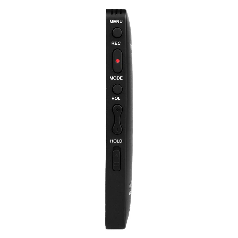 Digital Voice Recorder 8Gb Black Professional Portable Usb Audio Recorder With Mp3 Player Tf Card To Expand 32Gb