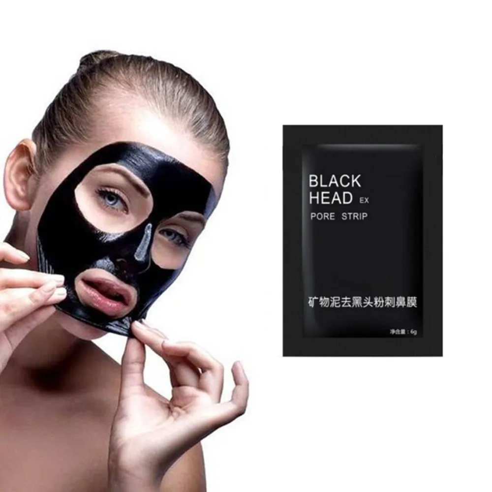 

Clearance Blackhead Remover Face Mask Bamboo Charcoal Black Mask Acne Treatments Oil-control Mask Blackhead Facial Mask 70
