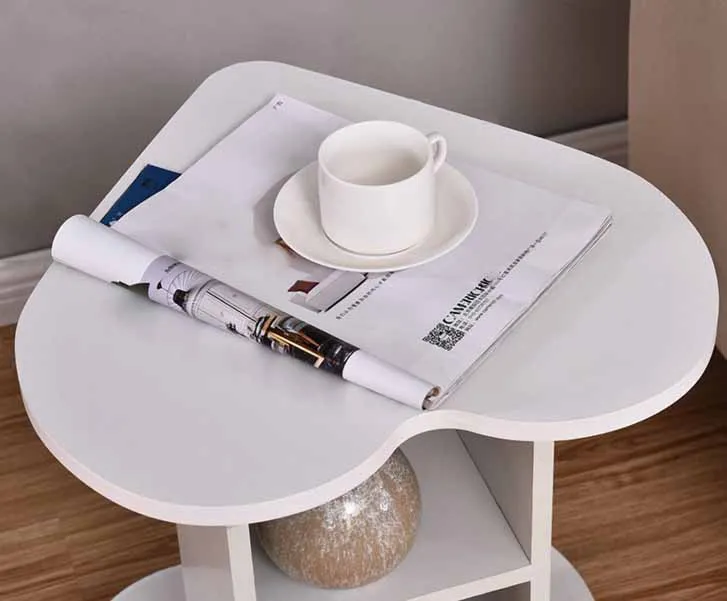 Heart-shaped Multifunction Creative modern coffee tables wooden table sofa tea cabinet home furniture
