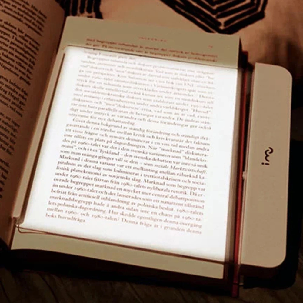 flat book light