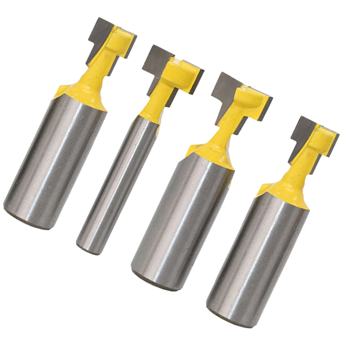 

1pc Milling Cutter Woodworking Tool 1/4 1/2 Inch Shank Carbide T Slot Lock Hole Cutter Router Bit Wood Tool