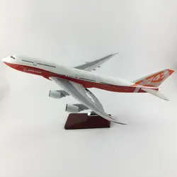 45-47 см Boeing 747-8 1:150 металлического сплава модель самолета коллекция B747 модель самолета Игрушечные лошадки Подарки, Бесплатная экспресс EMS/DHL