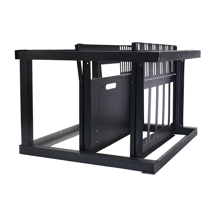 Leory For 6 GPU ETH Ethereum 50x50cm Miner Frame Bracket Open Air Mining Miner Frame Rig Case Bracket 6xGraphics Card 3xFan Slot Leory For 6 GPU ETH Ethereum 50x50cm Miner Frame Bracket Open Air Mining Miner Frame Rig Case Bracket 6xGraphics Card 3xFan Slot