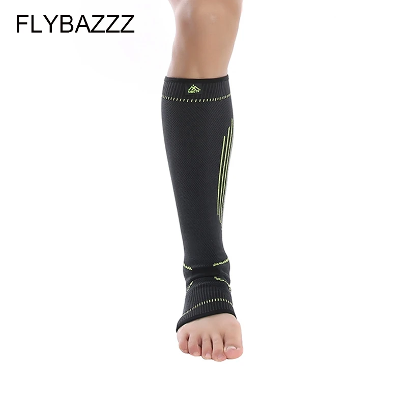 FLYBAZZZ New Style Professioal Elastic Ankle Support Foot Leg Protection Cycling Sports Safety Series Lengthened Ankle Brace Pad (2)