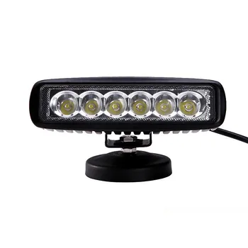 

Hot 6 Inch 12V/24V 18W Waterproof LED Light Car Headlight Flood Light Spot Light Car Work Light for SUV / ATV / OffRoad