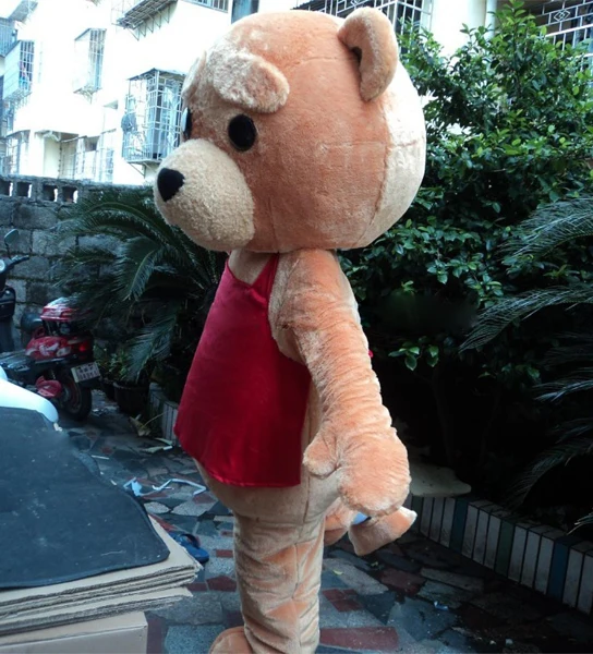 Новый костюм Теда мишка тедди талисман костюм|teddy bear mascot costume|bear costumemascot costume |