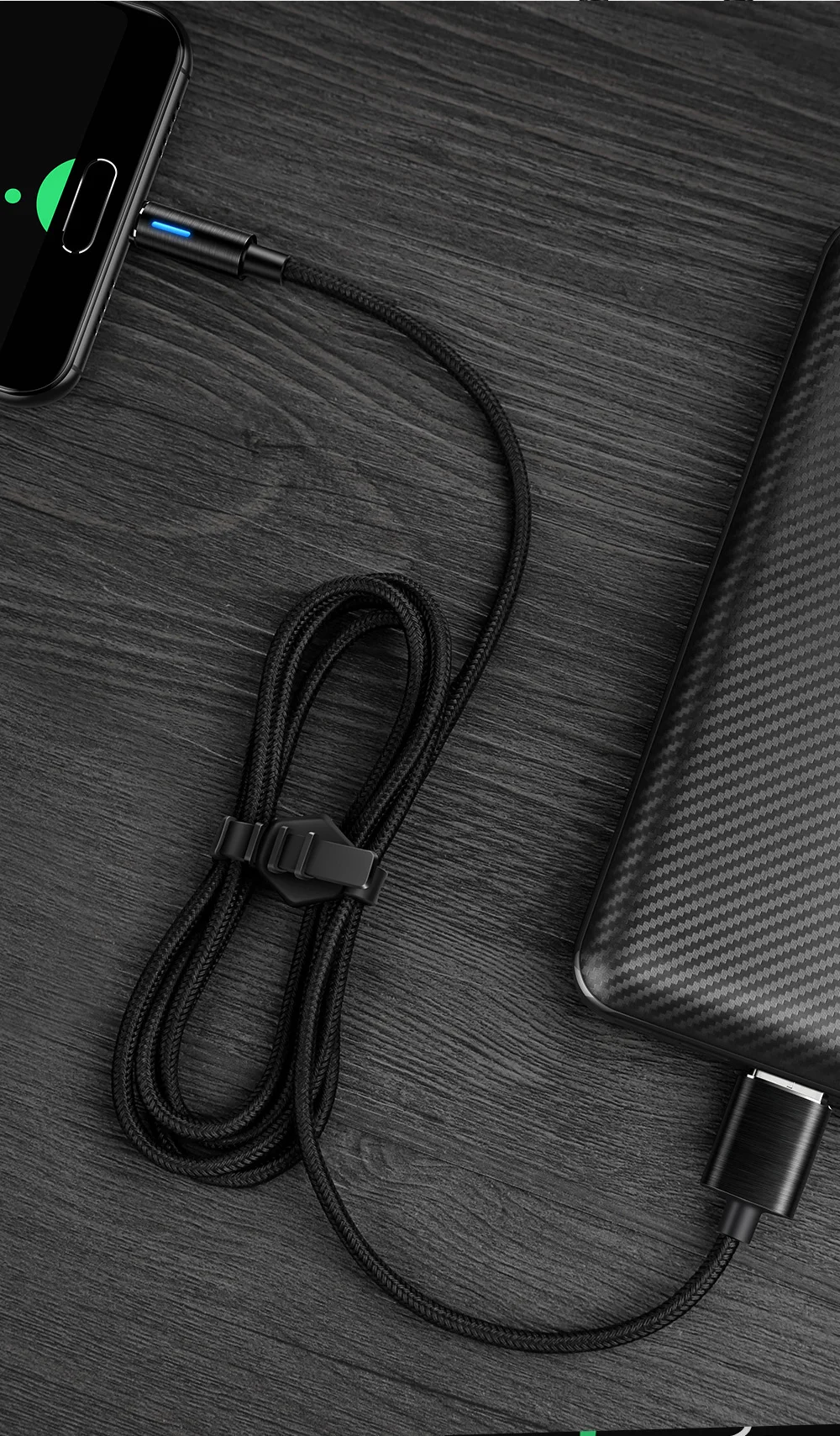 Mcdodo usb type-C кабель для samsung Galaxy S10 S9 S8 Plus One Plus Быстрая зарядка USB-C зарядное устройство для мобильного телефона USBC type-C кабель