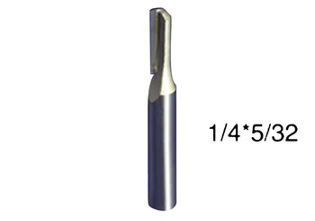 

1Pc Double Flute Straight Cutting CNC Router Bit Flush Trim bit Mill Cutter Slot Carving Tool 2ZDx1-4x5-32