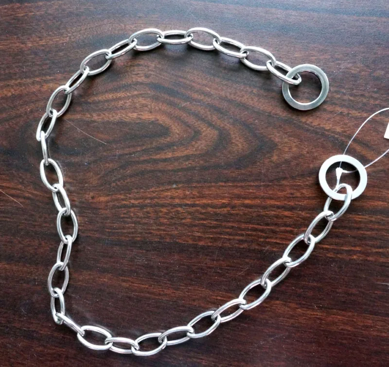 

Gujia 8194 High Quality Durable P Chock Stainless Steel Training Chain Dog Collar Products for Pets chocker