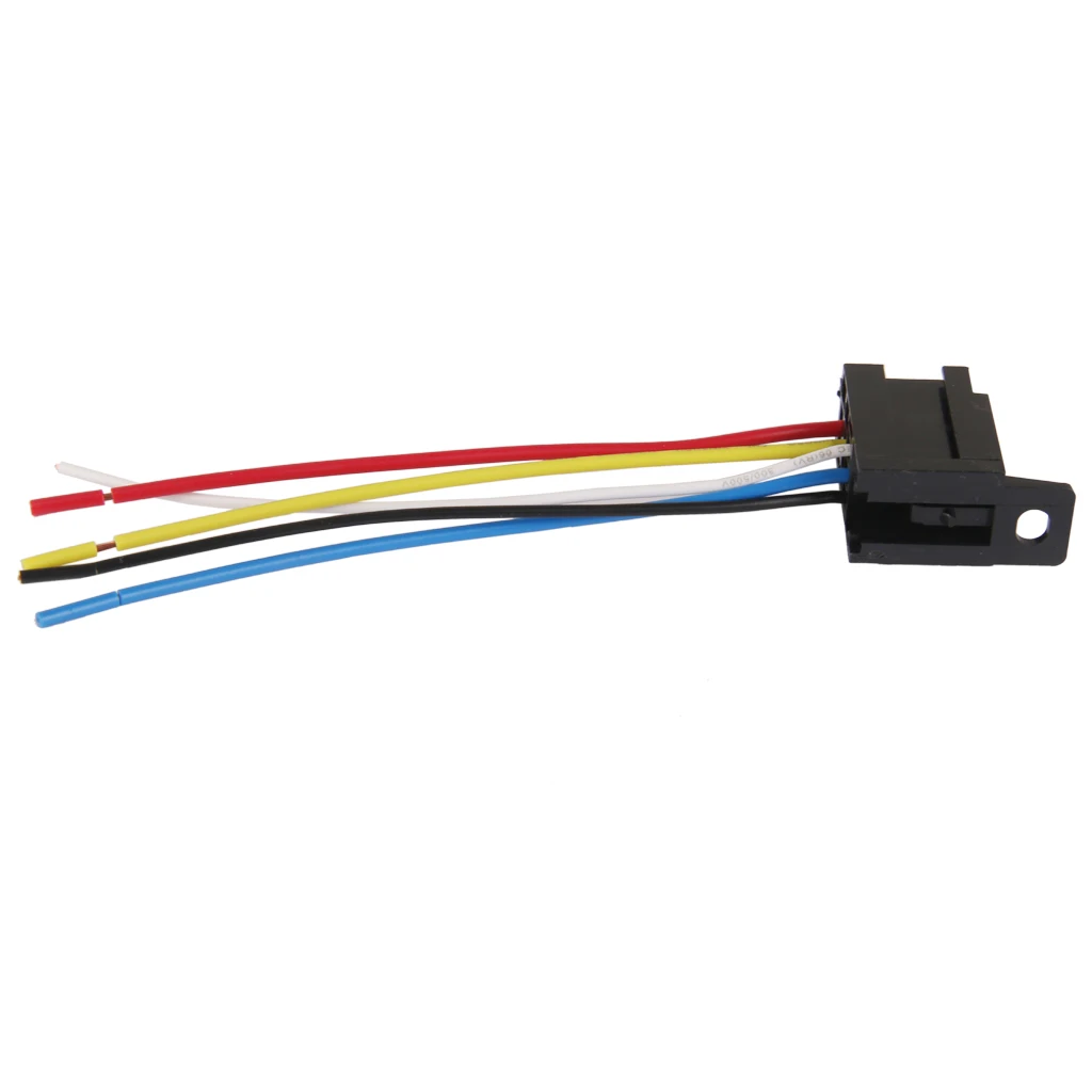 DC 12V 20A/30A AMP 5-Pin Relay Relays 5 Wire Wiring Harness Socket