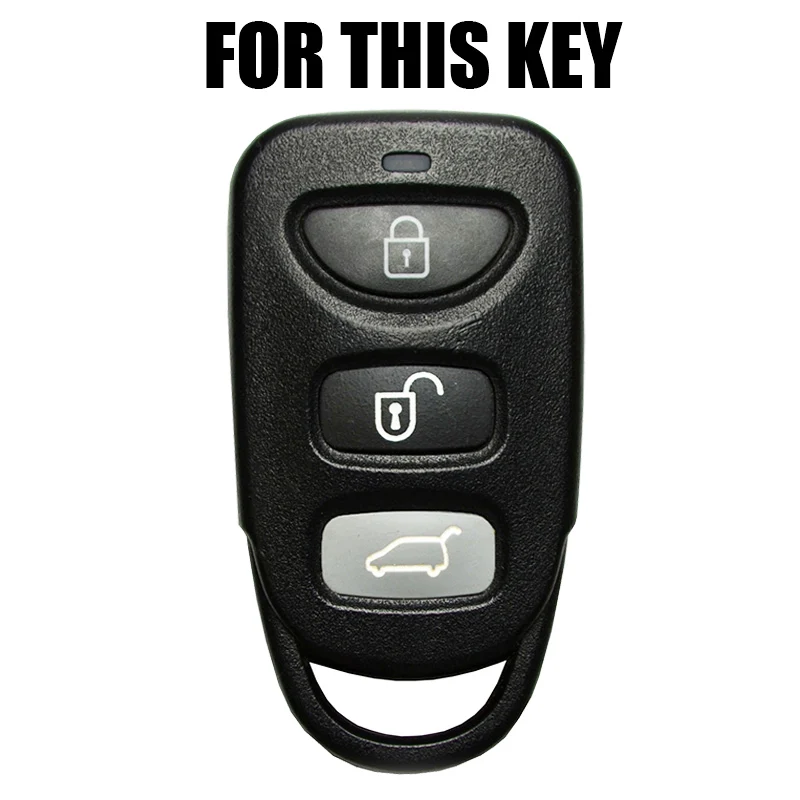 Copertura Chiave Remota In Silicone A 3 Pulsanti Ax Per Hyundai Elantra Sonata Veloster Per Kia Optima Sorento Rondo Spectra Forte Soul Rio