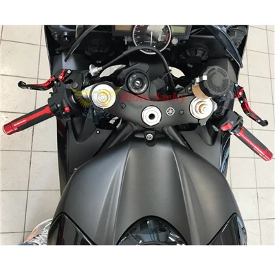 Vermelho plus bn Titânio para Benelli Alavancas de Freio de Embreagem Logotipo Bn302 302 2015 2016 Cnc Dobrável Extensíveis da Motocicleta 14 bn 302 2015-2016 cnc folding extensíveis alavancas