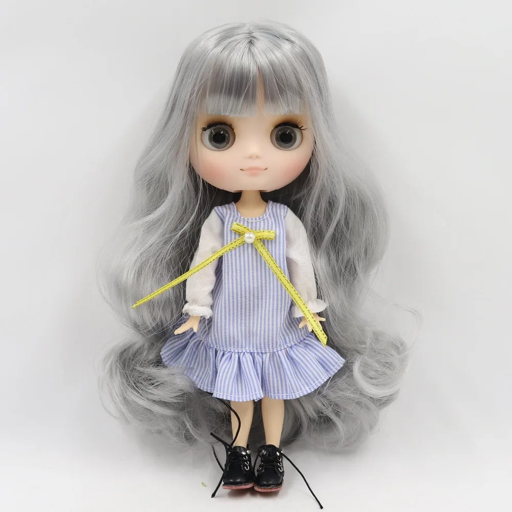 Фабрика blyth Middie кукла совместное тело матовое лицо 1/8 20 см голая с руками|Куклы| |