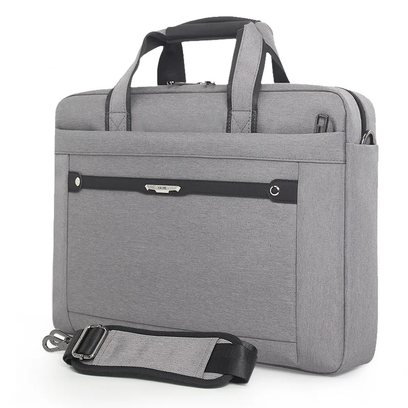 

1828A New Fashion large capacity computer bag new youth simple handbag waterproof single shoulder bag Oxford Briefcase