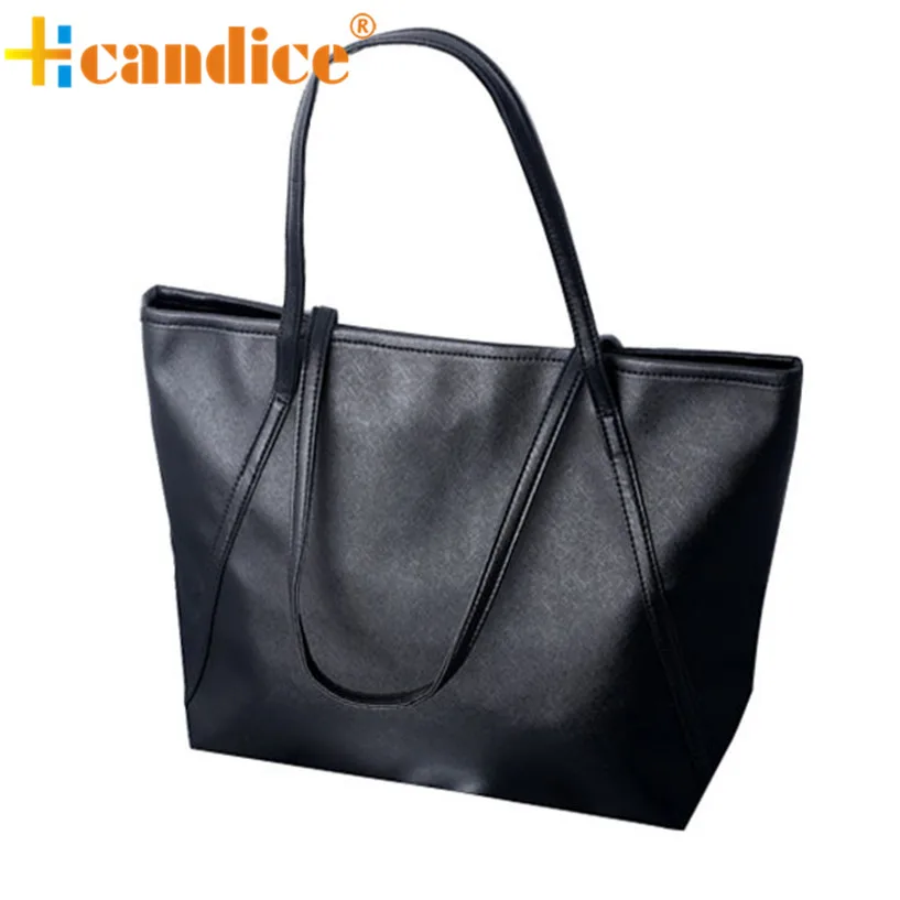 Fabulous Hcandice New Simple Winter Larger Capacity Leather Women Bag Messenger bolsos mujer leather bags women