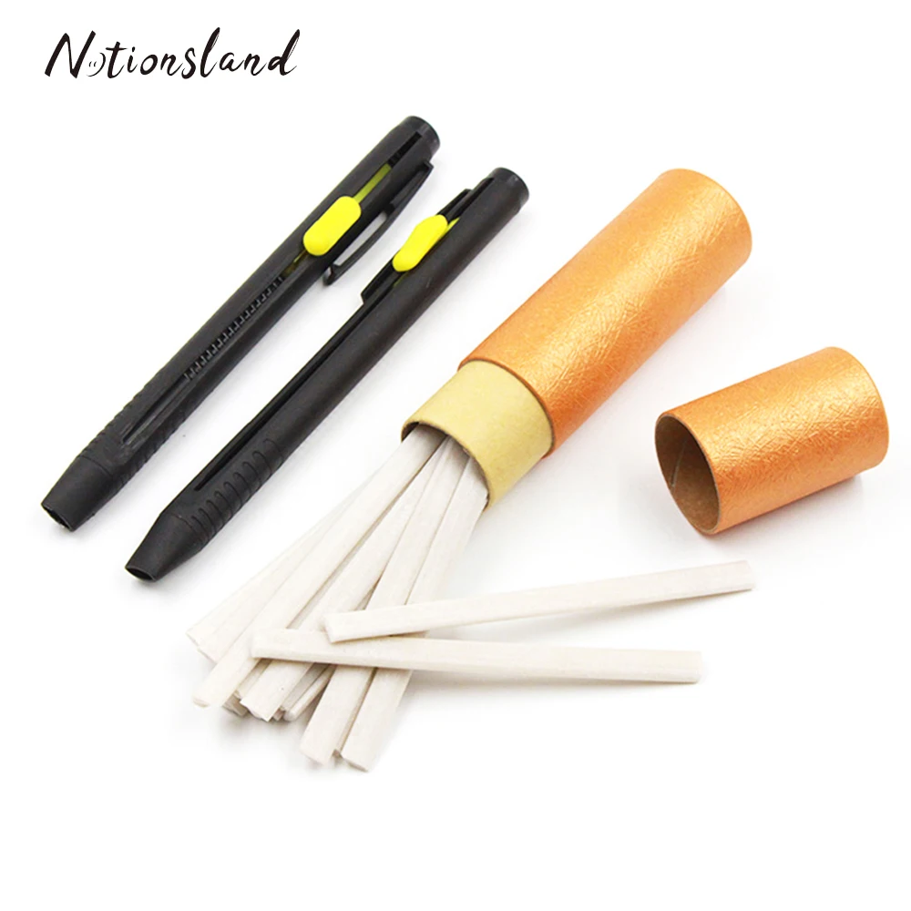 

1 Set Tailor Chalk Pen Wax Pencil Invisible Marking Chalks for Dressmaking Sewing Crafts Garment Fabrics Sewing Accessories