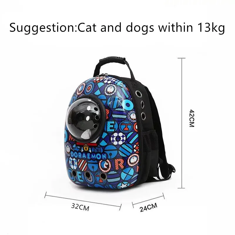 Сумка для домашних животных дышащая кошка собака космическая кошка сумка рюкзак капсулы кошки и собаки выход для воздушной капсулы сумка для домашних животных