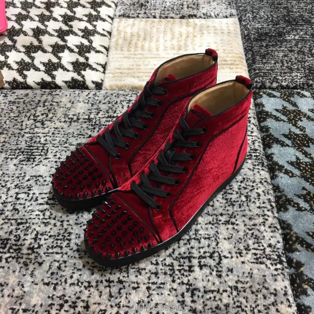men's red bottom shoes cheap