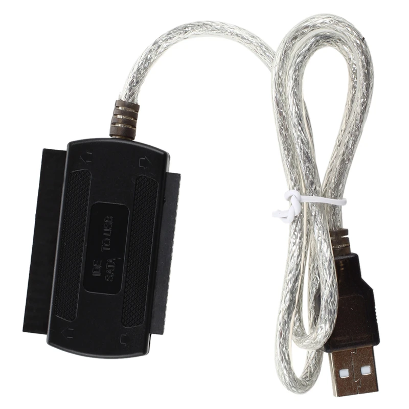 

New USB 2.0 to IDE SATA S-ATA/2.5/3.5 Adapter Cable (Adapter Cable)