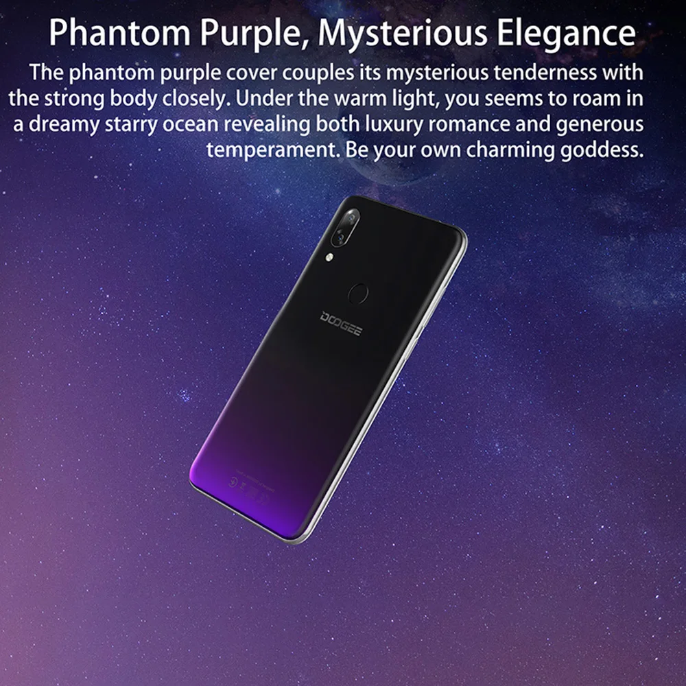 DOOGEE N10 смартфон с восьмиядерным процессором ОЗУ 3 ГБ ПЗУ 32 Android 8 1 диагональю 5 84