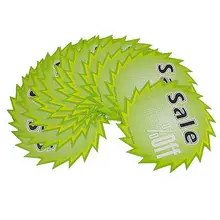 10 шт. 2-знак номера от продажи узор рекламы Поп ценники карты