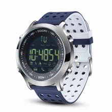 Fashion Diggro EX18 Smart Watch 5ATM Waterproof Bluetooth Pedometer Calorie Reminder Fitness Sport Wristbands For Android iOS