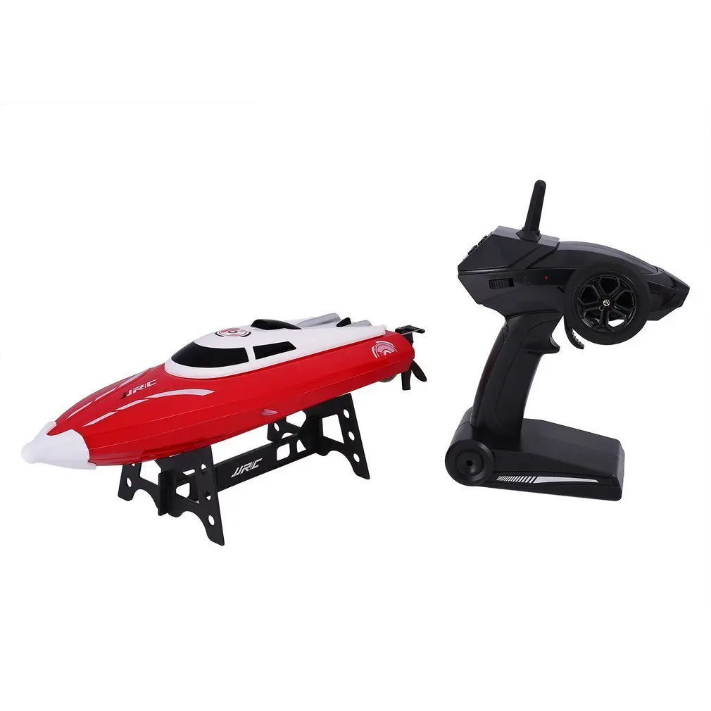 

JJR/C S1 2CH 2.4GHz 25KM/h High Speed Boat Self Righting 180 Flip Reversion RC Racing Boat Transmitter 150M Electric Ship RTR