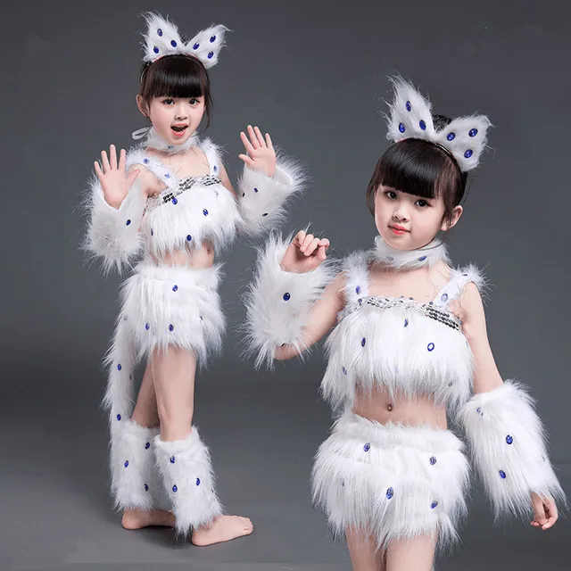 White Cat Cosplay For Girls Sexy Cat Girl Cosplay Costumes Fox Girl Cosplay Animal Dance Costumes White Cat Cosplay For Girls Sexy Cat Girl Cosplay Costumes Fox Girl Cosplay Animal Dance Costumes
