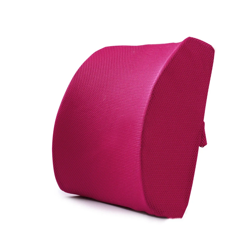 Mesh Rose red Дорожная подушка для сидения копчик ортопедическая пена с памятью U сиденье массажное кресло подушка для автомобиля офисная массажная подушка домашний текстиль - Цвет: Mesh Rose red