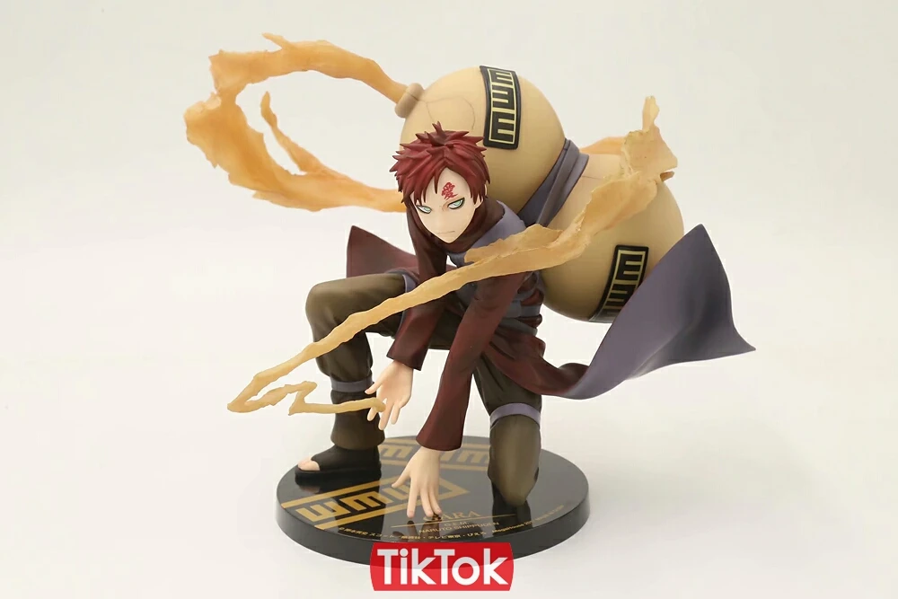 Наруто Shippuden повязка на голову Sabaku no Gaara Kazekage мультфильм игрушка фигурка Модель Кукла подарок