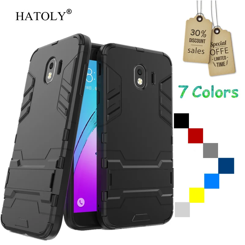 

sFor Cover Samsung Galaxy J4 2018 Case Rubber Armor Hard Phone Case for Samsung Galaxy J4 2018 Cover for Samsung J4 2018 J400F