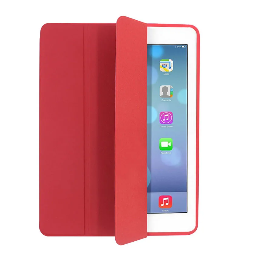 PU Leather Case for Apple iPad Pro 10.5 Flip Stand Smart Cover with Pencil Holder Slot Tablet Protective Case for iPad Pro 12 (1)