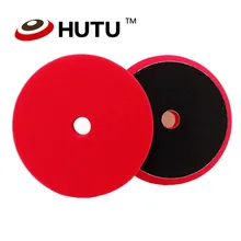 Автомобильная полировальная Подушка 150 мм 6 дюймов круглая губка пены для спонж с разными поверхностями для маникюра воском аксессуары Красный полировальная подушка