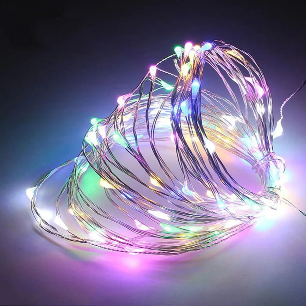 

3M 30 LED AA Battery Box Holiday Decoration Wedding Christmas Lantern Copper String LED Light String